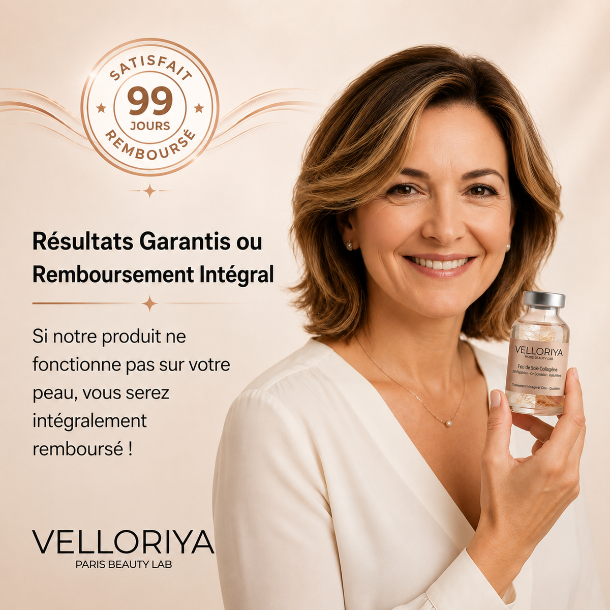 SoyeLIFT™ — Sérum aux Peptides de Soie
