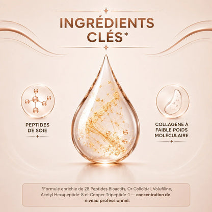 SoyeLIFT™ — Sérum aux Peptides de Soie