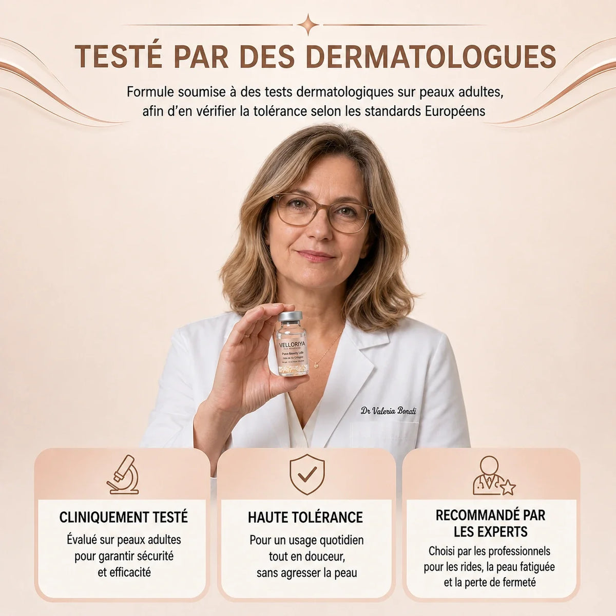 SoyeLIFT™ — Sérum aux Peptides de Soie