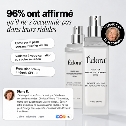 ÉCLORA™ – Fond de Teint Adaptatif