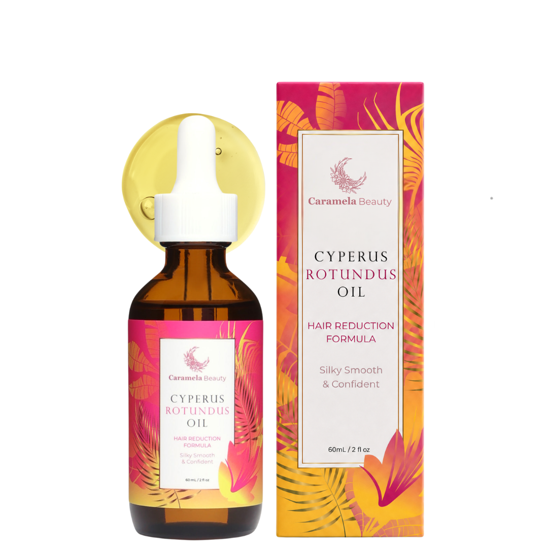 Caramela Beauty Cyperus Rotundus Oil for Silky, Smooth-Looking Skin