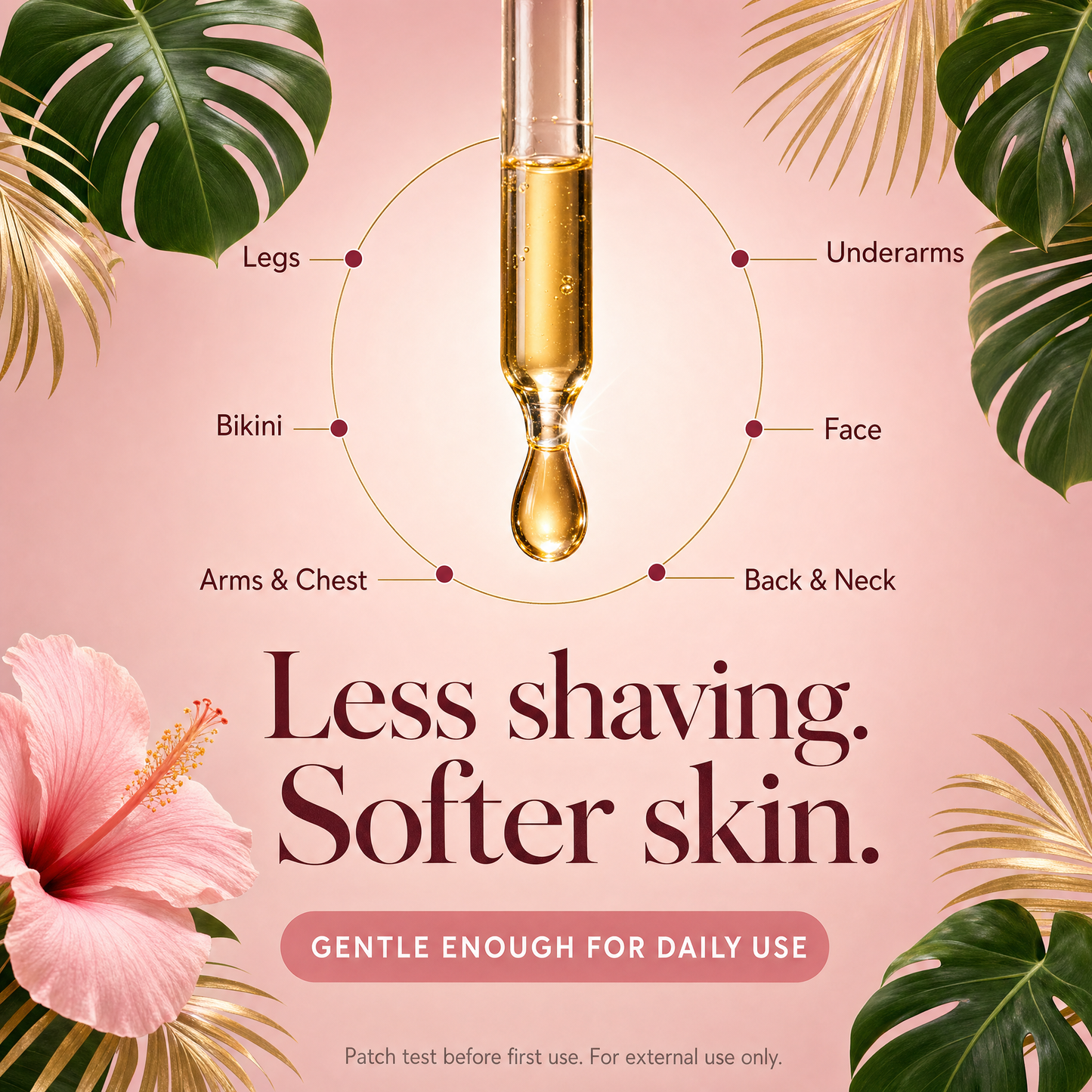 Caramela Beauty Cyperus Rotundus Oil for Silky, Smooth-Looking Skin